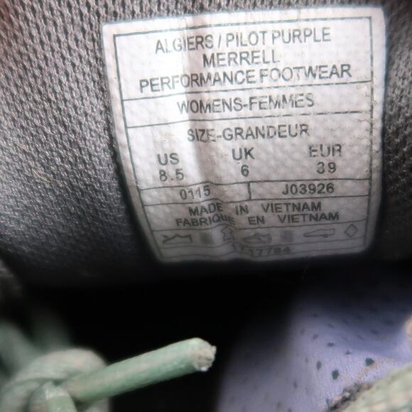 Merrell Shoes Womens 8.5 Athletic Trainer Bare Access Arc 4 Trail Running Blue - Picture 9 of 16